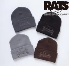 新品・未使用　RATS ラッツ　ニット帽 ビーニー　タグ付　KNIT CAP