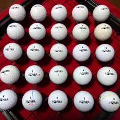 ゴルフロストボールホンマ白25球