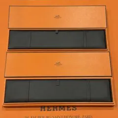 美品　エルメス　アクセサリー入れ　保存袋　空箱　2個セット　ミニサイズ 2025年最新】エルメス 空箱 アクセサリーの人気アイテム - メルカリ