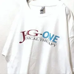 ギルダン JAG-ONEフィジカルセラピー Tシャツ ホワイト白 XL 古着