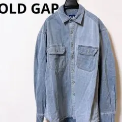 OLD GAP 両胸ポケットデニムシャツ　長袖　ワークシャツ　90's Y2K