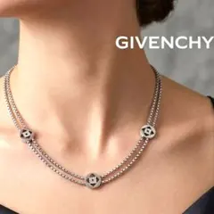 GIVENCHY ビジュー2連ベネチアンチェーンネックレスのサムネイル