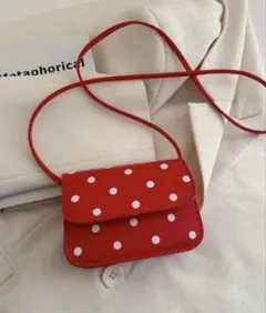 ドットミニショルダーバッグ