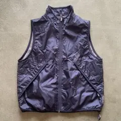 90s DOLCE ブラック ナイロンベスト