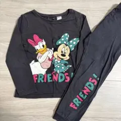 H&M 90㎝ ミニー&デイジー長袖パジャマ上下セットのサムネイル