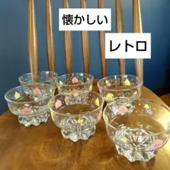 ガラス製　デザートカップ 　6個セット