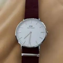 未使用・箱付】ダニエルウェリントン 40mm DW00100276 ネイビー | Mercari
