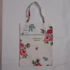 【新品タグ付き】ローラアシュレイトートバッグ花柄LAURA ASHLEYHOME