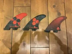 FCS2 FCS fin トライフィン AM PC アルメリック Sサイズ 赤