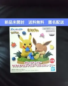 新品未開封☆ポケットモンスター もぐもぐタイム フィギュア ピカチュウ イーブイ