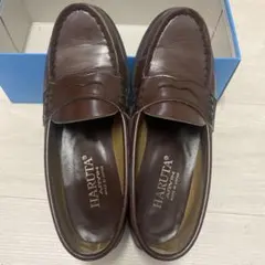 HARUTA ブラウン ローファー