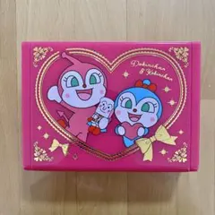 アンパンマン ドキンちゃん コキンちゃん ミラー付き小物入れ　ジュエリーボックス