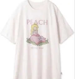 ジェラートピケ ピーチ姫　レディース　タグ付き新品未使用 ジェラートピケ gelato pique × スーパーマリオ 24SS ピーチ姫