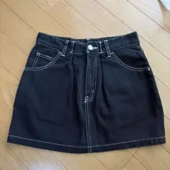 美品　エックスガール　ブラック　ミニスカートのサムネイル