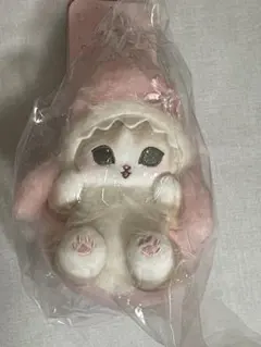 mofusand ぽてぽて サメにゃん ぬいぐるみS マスコット さくらピンク