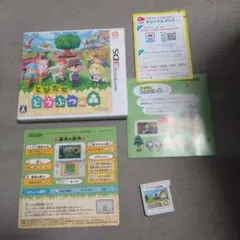 美品　とびだせ どうぶつの森 ニンテンドー3DS