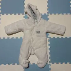 【冬服】ホワイトボアフード付きアウター　60㎝