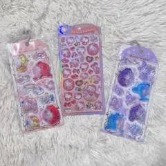 サンリオ　うるちゅる　POPSEAL ウォーターシール　新品　匿名発送　3個