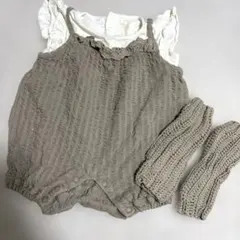 ベビー服　ロンパース　夏用　50〜60サイズ