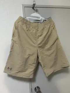 アンダーアーマー ハーフチノパン ベージュ スポーツ