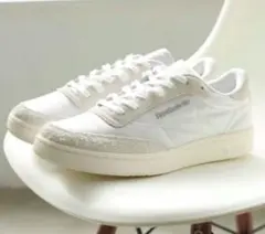 ZOZO限定　Reebok ホワイト スニーカー　24.0cm