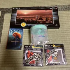 ピクサー ハッピーくじ キャンバスボード キャニスター ポストカード ステッカー