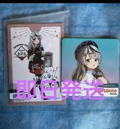 ホロライブ 夜明けのうた コースター とアニメート限定ブロマイド沙花叉クロヱ