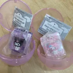 パッケージミニチュアコレクション　サンリオ　ガチャガチャ　クロミ　マイメロ