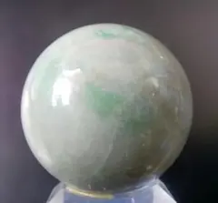 虹が広がる グリーンフローライト スフィア 天然石 蛍石 丸玉 - メルカリ