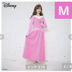 オーロラ姫 しまむら ちはる 眠れる森の美女 ワンピース ピンク Disneyのサムネイル