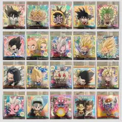 ドラゴンボール超戦士シールウエハース超 第10〜13弾 計20枚まとめ売り