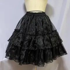 メタモルフォーゼ パニエ 黒 未使用のサムネイル
