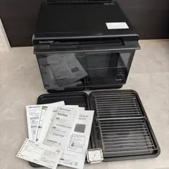 中古☆シャープ☆ウォーターオーブン☆ヘルシオ☆AX-XJ1-B黒30L☆2段