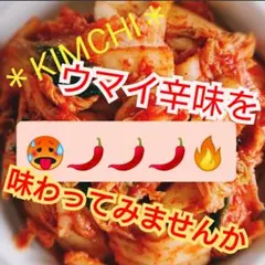 【本場の味＆自家製】☆食べ比べ☆激辛キムチ500g + 白菜キムチ500gのサムネイル