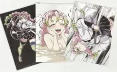 鬼滅の刃　全集中展　刀鍛冶の里編　柱稽古編　幕間画ポストカードセット C 蜜璃①