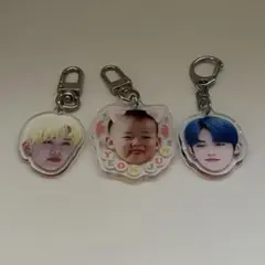txt ヨンジュン　アクリル キーホルダー　セット