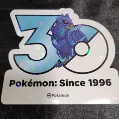 韓国限定ポケモン 30周年記念ステッカー ヤミラミ メガフェスタ - メルカリ