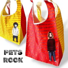 PETS ROCK ペッツロック　トートバック　エコバッグ　超マチ広のサムネイル