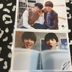 Snow Man 向井康二 室龍太 関ジュ 公式写真 セルフィー 混合