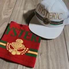 【HYSTERICMINI】 キャップ　帽子　ヒスミニ　ネックウォーマー　セット