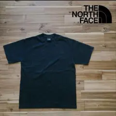 完売品　人気　美品　ノースフェイス　半袖　Tシャツ　刺繍　ロゴ　ブラック