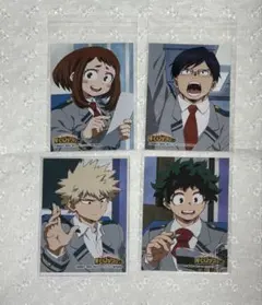 ヒロアカ ジャンフェス限定 ブロマイド 緑谷 飯田 麗日 爆豪