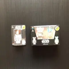 スターウォーズ ベアブリック happyくじ レイア＆レイ BB-8