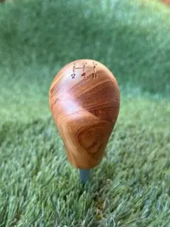 ウッドシフトノブ　オリーブウッド　スケボーリメイク　寄木　ハンドメイド ウッドシフトノブ 寄木 オリーブウッド スケボーリメイク ハンドメイド