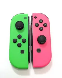 Nintendo Switch ジョイコン ネオングリーン ネオンピンク