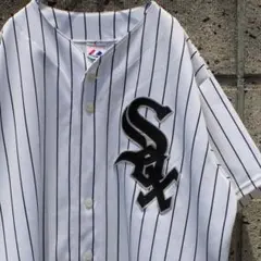 USA製 90s~00s　シカゴ ホワイトソックス 古着 ホームゲームシャツ