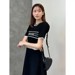 eimy istoire EIMY ロゴニットミニワンピース