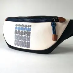 未使用級 COACH コーチウエストポーチ リビングトン 69305