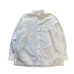 ISSEY MIYAKE MEN バンドカラーシャツ ホワイト 筆タグ - メルカリ