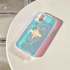 iphone11promax オーロラクリアケース　ハードケース